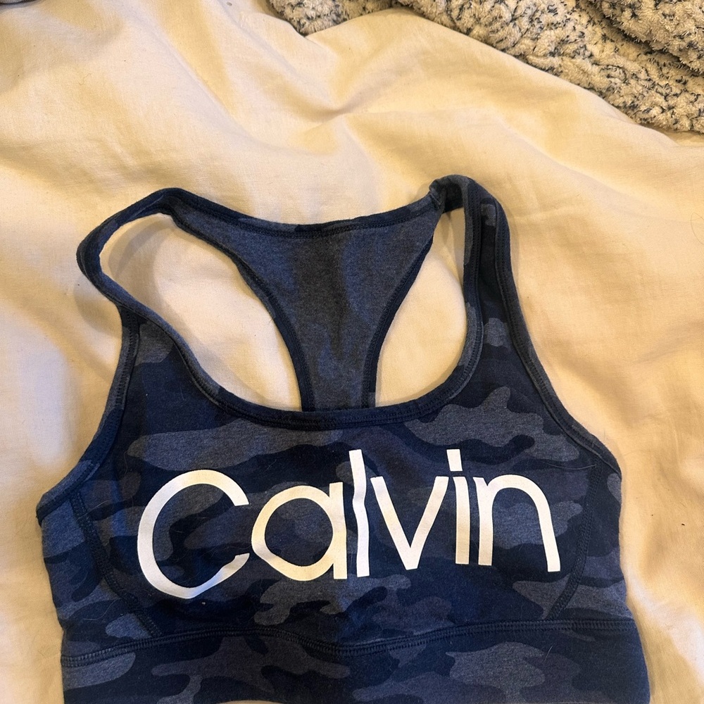 Calvin Klein Camo Sports Bra